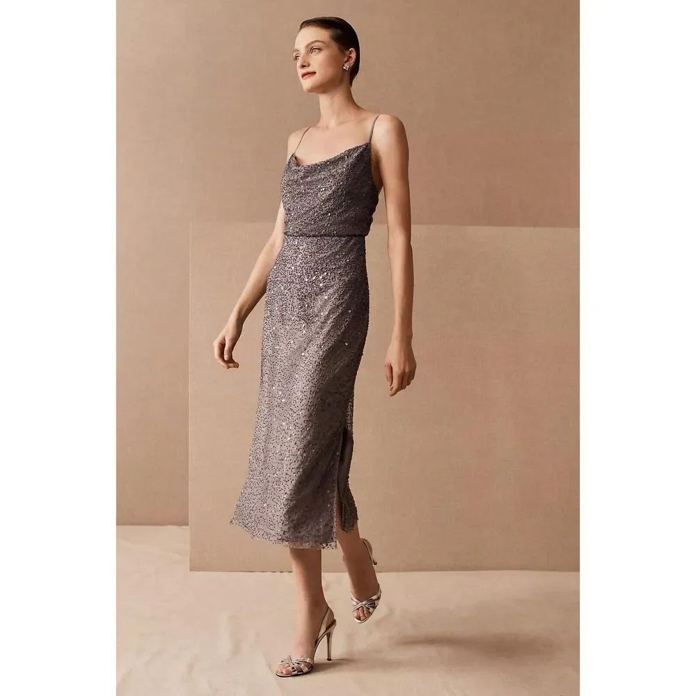 Anthropologie Forever That Girl Dunne Midi Dress